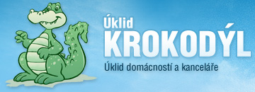 Úklid krokodýl